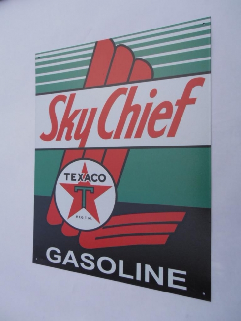 Texaco Petrolium Company Tin Sign