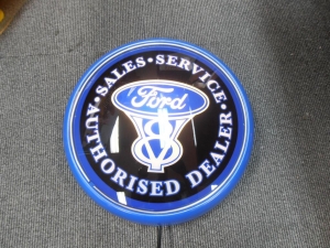 Ford Parts Wall Mount Light Up Globe