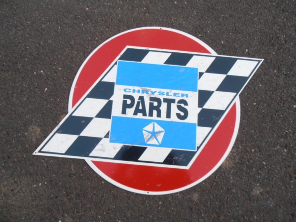 Chevy Bowtie Round Metal Sign