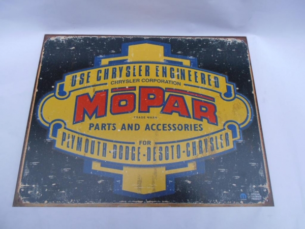 Chrysler Mopar Advertising Sign